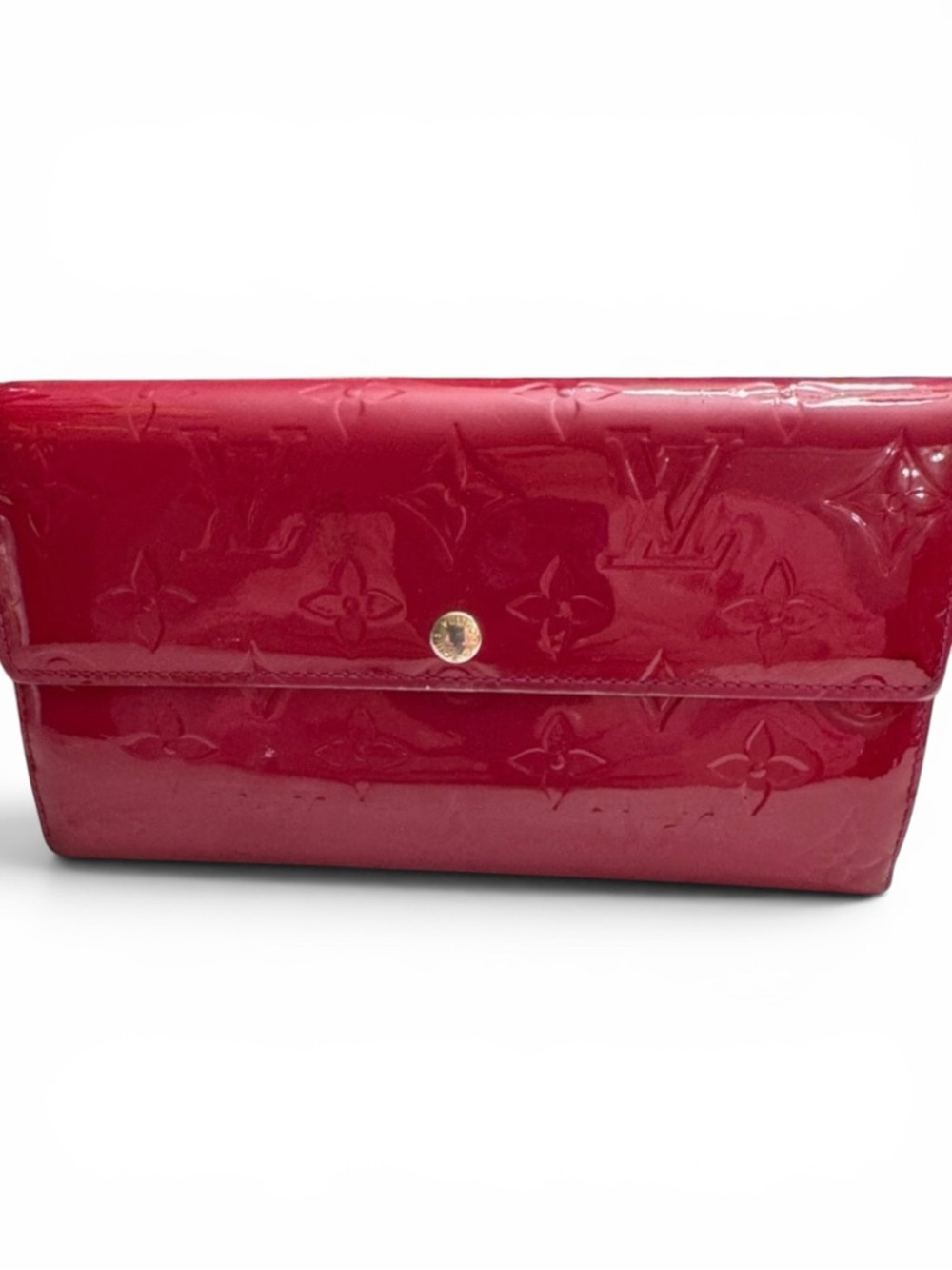 ✨💎EUC💎✨Louis Vuitton Vernis Red Patent Leather Wallet